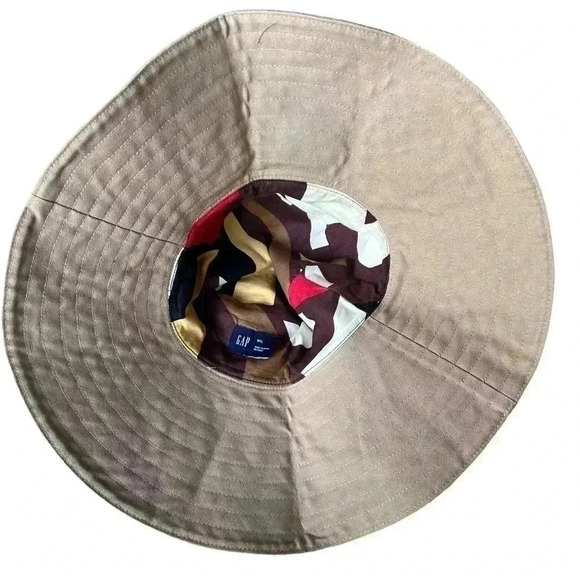 GAP LARGE BEIGE BEACH HAT•VERY CLASSY•LIKE NEW• - Picture 6 of 6